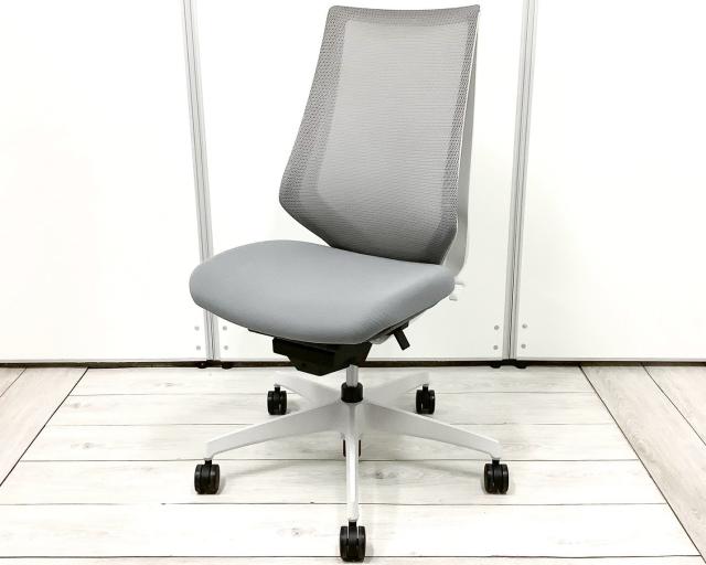 【中古】デュオラ メッシュ CR-GW3000E1 KZE3 コクヨ（KOKUYO） 肘無ハイバックチェア