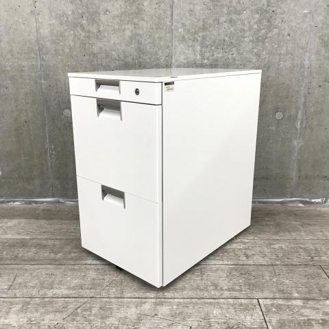 【中古】CX CX-046MPCB-W9 イトーキ（ITOKI） ワゴン3段