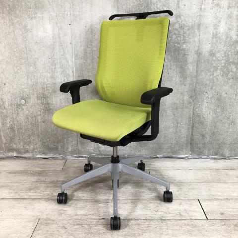 【中古】ミレッザ ロッキング有 SOF957JBHZTQ6Q6 イトーキ（ITOKI） 肘付ハイバックチェア