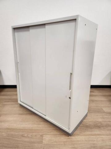 【中古】その他シリーズ  プラス（PLUS） ローキャビネット／引き違い