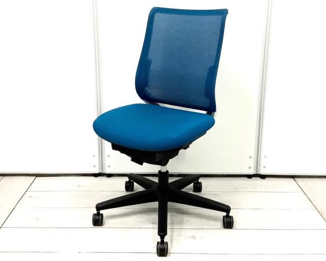 【中古】ミトラシリーズ CR-G2920 E1 G9T4-W コクヨ（KOKUYO） 肘無ローバックチェア