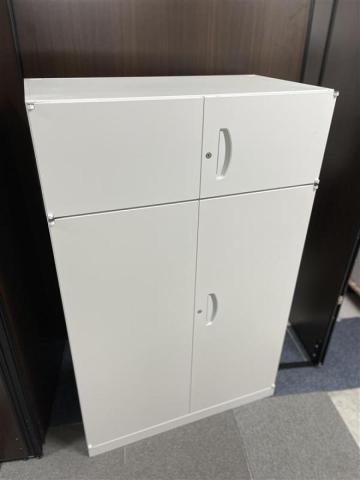 【中古】QUWALL  生興 ハイキャビネット／両開き＋両開き