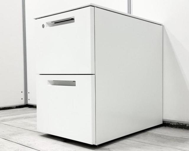 【中古】iS SDM-IS46A2SAWNN コクヨ（KOKUYO） ワゴン2段