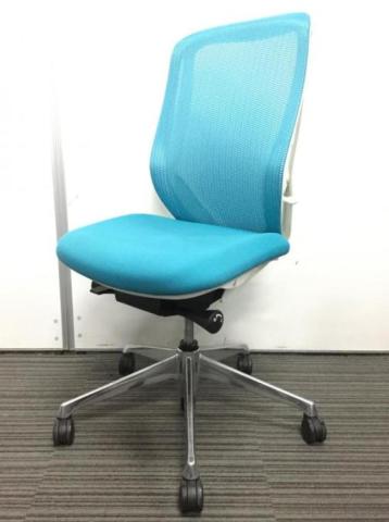 【中古】シルフィー  オカムラ（okamura） 肘無ハイバックチェア