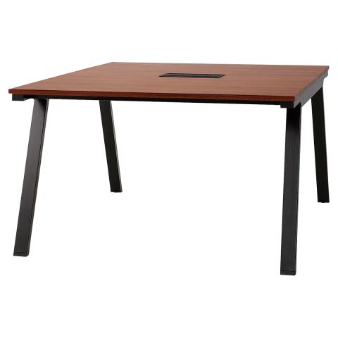 【新品】その他シリーズ EVL-B1214 WN（D1400タイプ） 井上金庫 ミーティングテーブル（会議机）