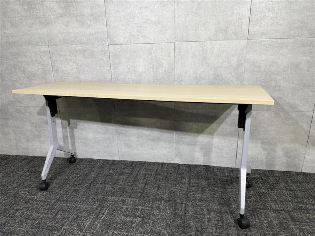 【中古】パラグラフテーブル  ウチダ（UCHIDA) スタックテーブル(長机/折りたたみ/会議用)