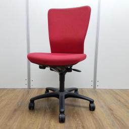 【6脚入荷！】オカムラ製　カロッツァシリーズ　レッド　椅子探しに迷ったらコレがオススメ！人間工学に基づいた快適シーティング！　肘無しハイバックチェア！！【T10】