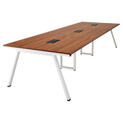 【新品】その他シリーズ EVL-W3612 WN 井上金庫 ミーティングテーブル（会議机）