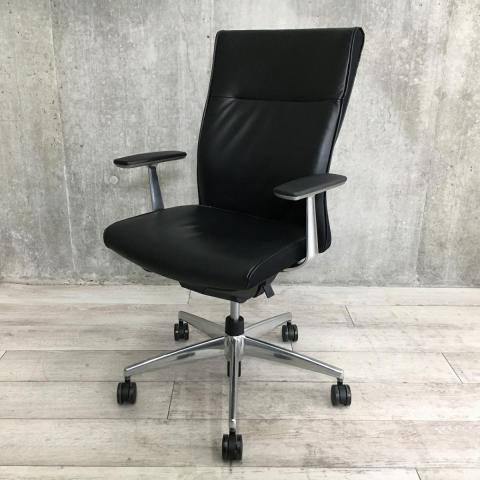 【中古】プント CRS-G2424F6 コクヨ（KOKUYO） 肘付ハイバックチェア