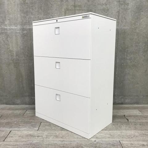 【中古】レクトライン  オカムラ（okamura） ローキャビネット／ラテラル