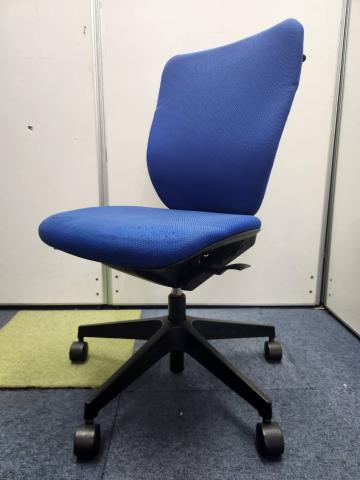 【中古】プラオチェア  イトーキ（ITOKI） 肘無ハイバックチェア