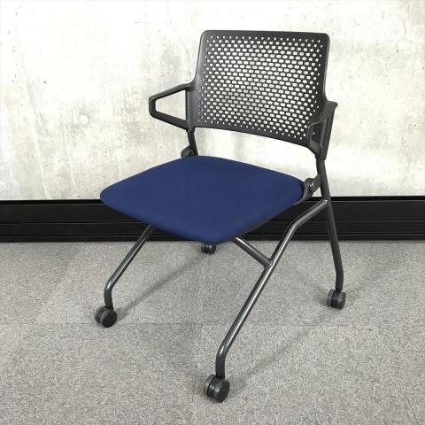 【中古】FM-345 FM-345BB ウチダ（UCHIDA) ネスティングチェア