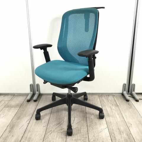 【中古】シルフィーメッシュ C686XR　FMR6 オカムラ（okamura） 肘付ハイバックチェア