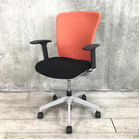 【中古】Valche  イナバ（INABA) 肘付ハイバックチェア