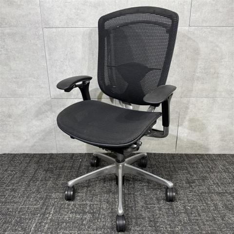 【中古】コンテッサチェア  オカムラ（okamura） 肘付ハイバックチェア