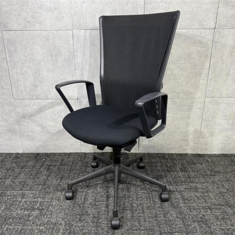 【中古】アクトディアチェア  ウチダ（UCHIDA) 肘付ハイバックチェア