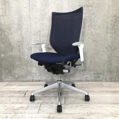 【中古】バロンチェア  オカムラ（okamura） 肘付ハイバックチェア