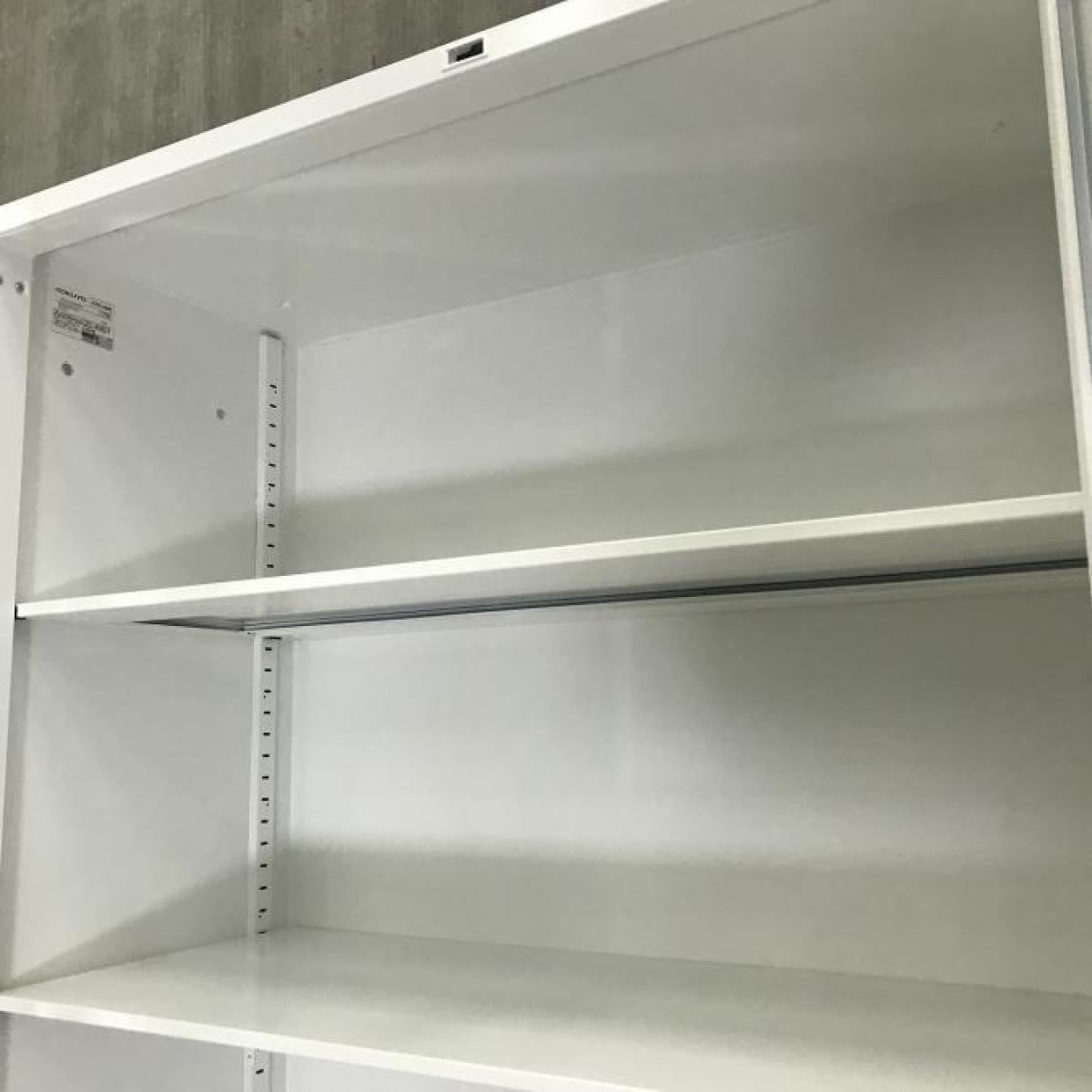 中古】エディア コクヨ/KOKUYO ハイキャビネット／両開き＋3段