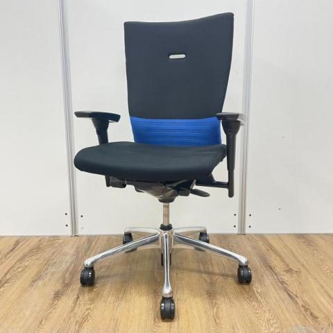 【中古】フィーゴチェア  オカムラ（okamura） 肘付ハイバックチェア