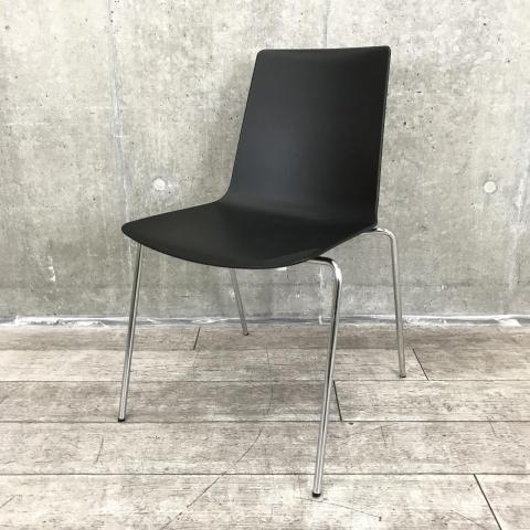 【中古】リンケージ L682CZ GD87 オカムラ（okamura） スタッキングチェア