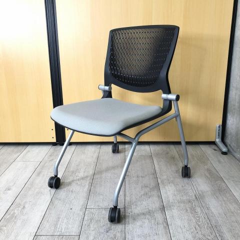 【中古】グラータチェア 8142QR オカムラ（okamura） ネスティングチェア