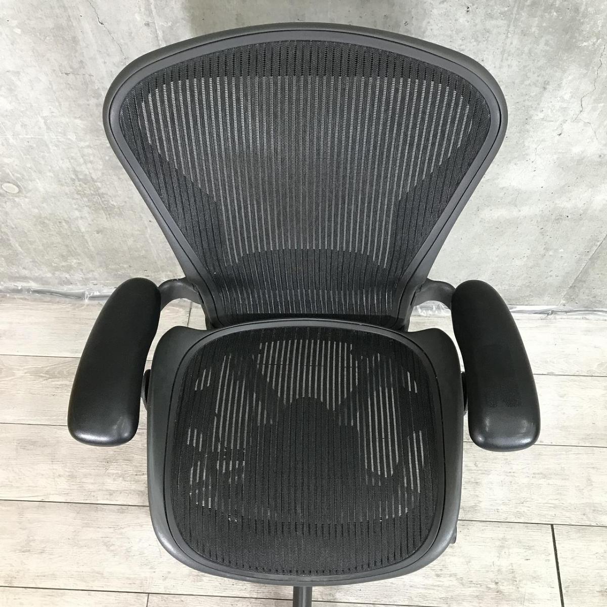 中古】アーロンチェア AE111PWB AJG1BBBK3D01 Herman Miller