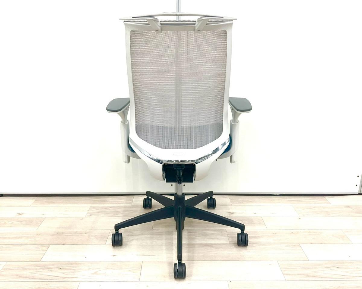 美品　コクヨ 　KOKUYO　ベゼル　希少　BEZEL 高級　チェアハンガー付 中古】ベゼル 樹脂脚 CRS-G2800E1C コクヨ/KOKUYO 肘付