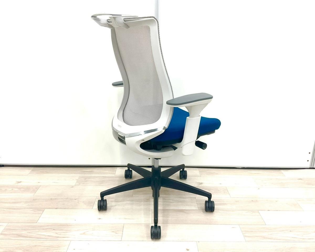 美品　コクヨ 　KOKUYO　ベゼル　希少　BEZEL 高級　チェアハンガー付 中古】ベゼル 樹脂脚 CRS-G2800E1C コクヨ/KOKUYO 肘付