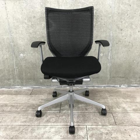 【中古】バロンチェア CP33DW-FDF1 オカムラ（okamura） 肘付ローバックチェア