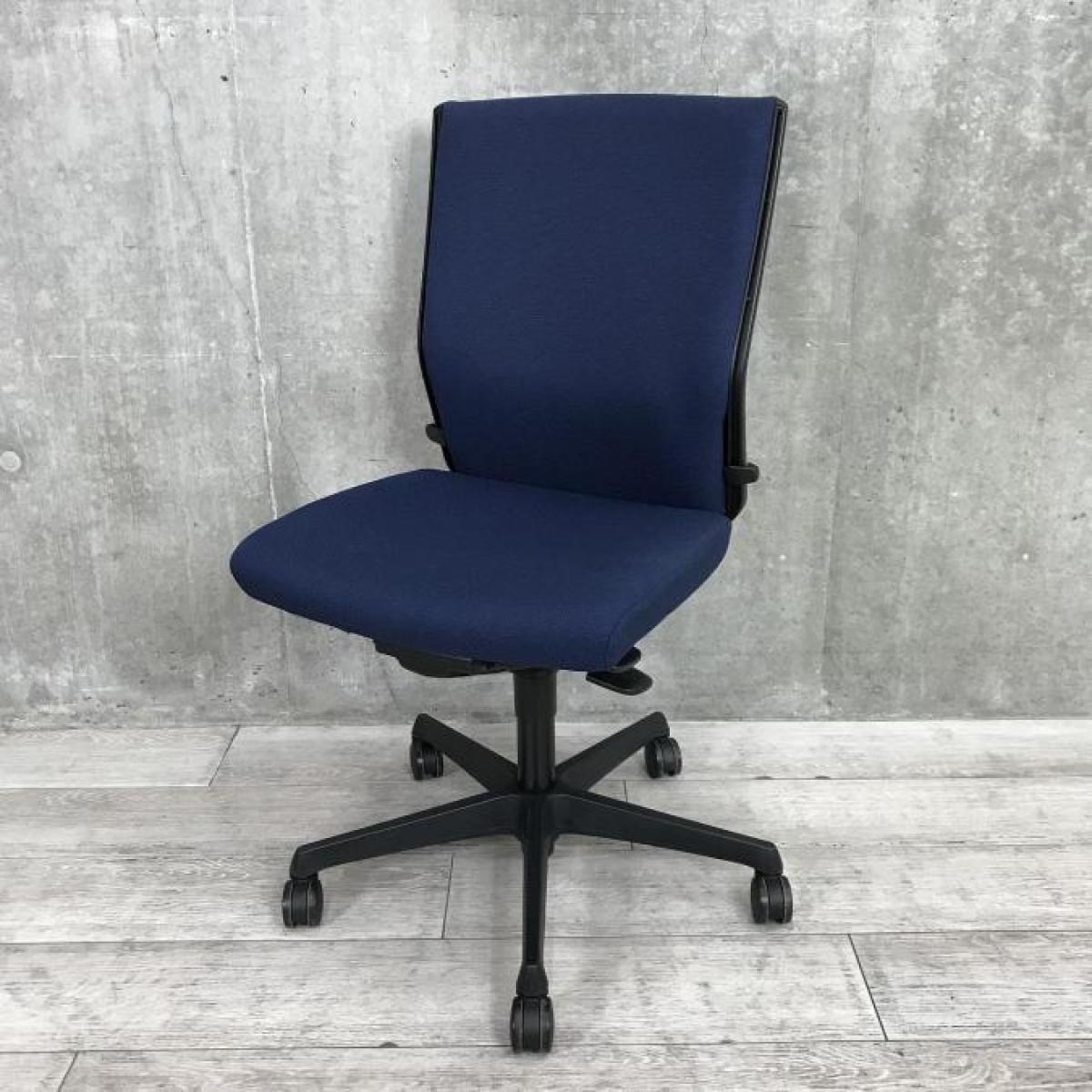 中古】エスクード C435ZR FFW4 オカムラ/okamura 肘無ハイバック