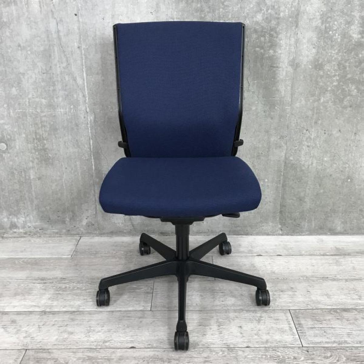 中古】エスクード C435ZR FFW4 オカムラ/okamura 肘無ハイバック