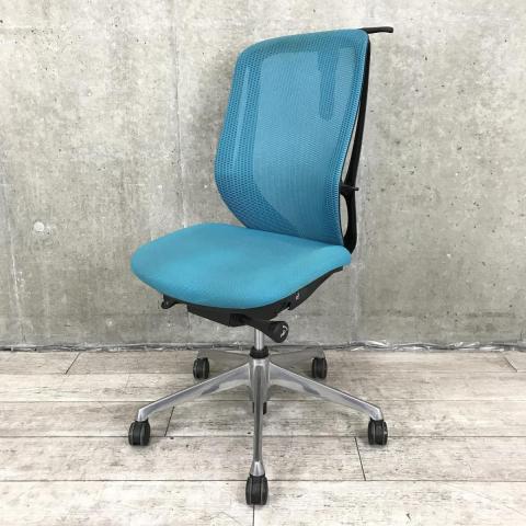 【中古】シルフィーメッシュ C636BR FMR6 オカムラ（okamura） 肘無ハイバックチェア