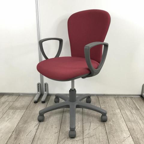 【中古】レグノチェア2 CRS-G210F4HSNA9 コクヨ（KOKUYO） 肘付ローバックチェア