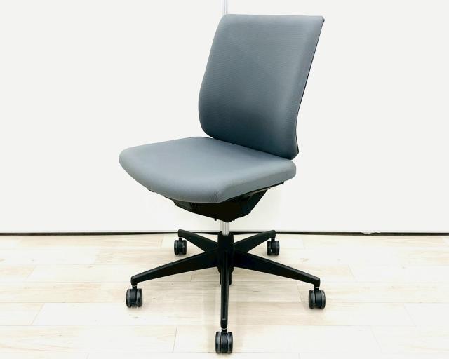 【中古】ウィザードチェア CRS-G1800F6 コクヨ（KOKUYO） 肘無ローバックチェア