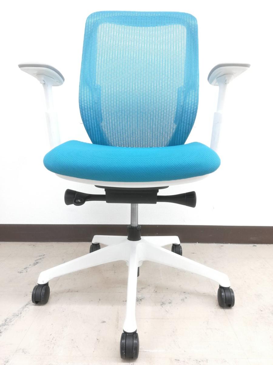 中古】シルフィーメッシュ C685XZ FMR6 オカムラ/okamura 肘付