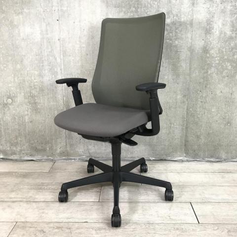 【中古】フルーエントチェア CB85ZR FKA2 オカムラ（okamura） 肘付ハイバックチェア