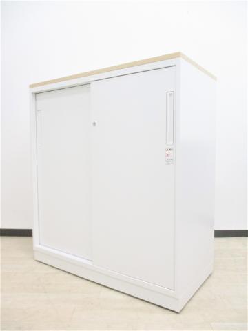 【中古】エディア BWU-HD249SAWNN コクヨ（KOKUYO） ローキャビネット／引き違い