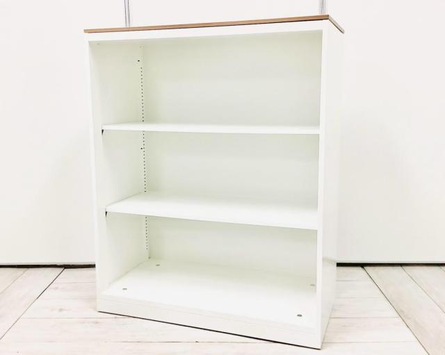 【中古】レクトライン 4B513Y ZA75 オカムラ（okamura） ローキャビネット／オープン