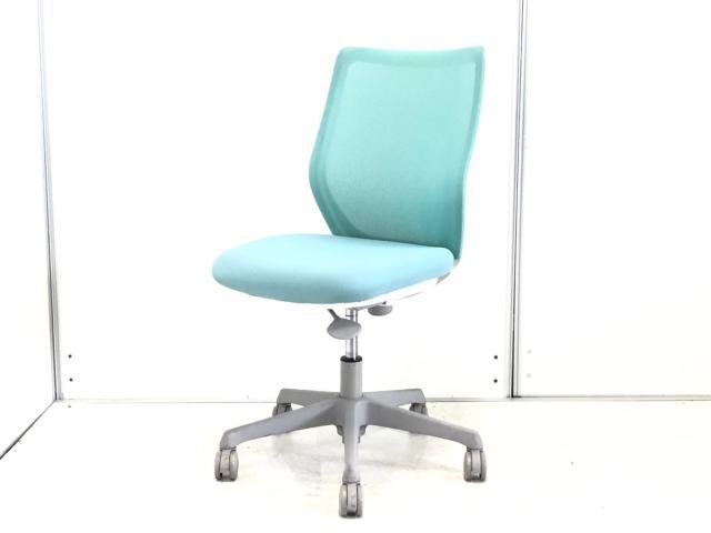 【中古】CG-M メッシュ  オカムラ（okamura） 肘無ローバックチェア