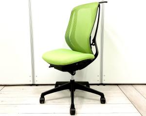 【肘無/コートハンガー有】ワークチェア アームレストなし ブラックボディ オススメ(おすすめ) 大人気 ・Okamura/オカムラ ・Sylphy/シルフィー ※横浜本店撮影画像※