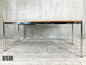USMハラーテーブル 天板150×75cm USMハラー テーブル デスク 150cm×75cm ナチュラル 中古
