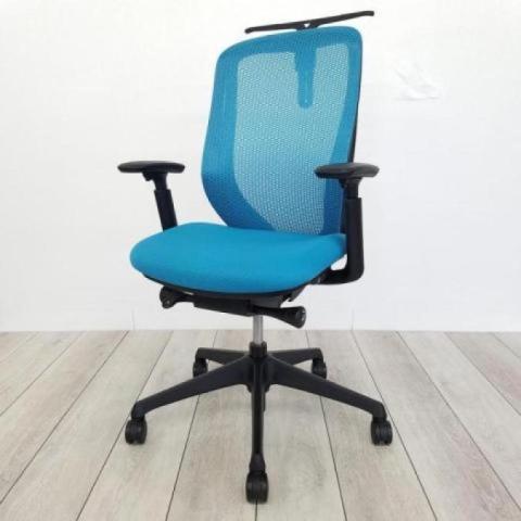 【中古】シルフィーメッシュ C686XR-FMR6 オカムラ（okamura） 肘付ハイバックチェア