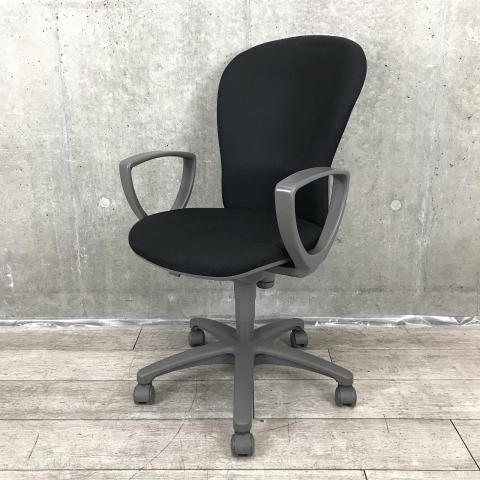 【中古】レグノチェア CRS-G202F4HSB6 コクヨ（KOKUYO） 肘付ハイバックチェア