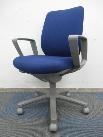 【中古】セディスタチェア  コクヨ（KOKUYO） 肘付ハイバックチェア