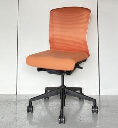 【4脚限定】人気のメッシュ　明るいオレンジカラー！！　内田洋行　エルフィメッシュ　アプリコットオレンジ
弊社使用欄【A00994274】【T10】【在庫入替セール】