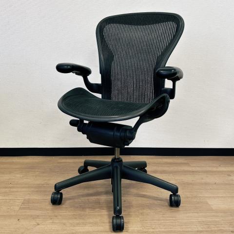【中古】アーロンチェア  Herman Miller（ハーマンミラー） 肘付ハイバックチェア