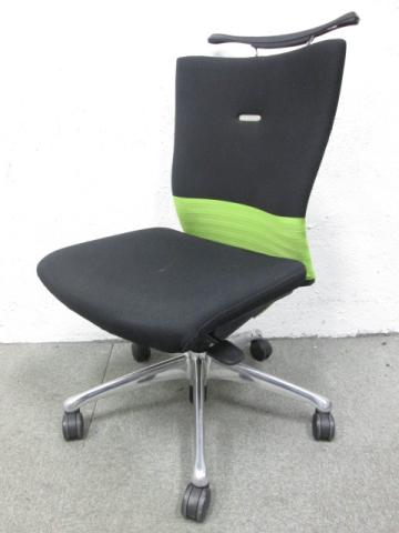 【中古】フィーゴチェア  オカムラ（okamura） 肘無ミドルバックチェア