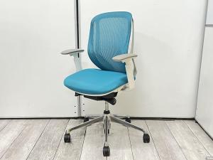 前傾機能チェアの代名詞!!おすすめの大人気チェア!/オススメ(おすすめ) /人気商品【弊社使用欄:A01036068】
■ ※可動肘&ローバック&前傾機能付タイプ/
オカムラ/シルフィー(Sylphy)/ブルーグリーン