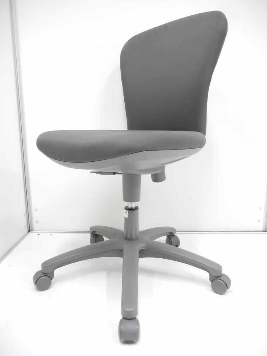 【肉厚の座面が安定感抜群！】コクヨ製　レグノ　ローバック　肘無　OAチェア　グレー　【関西倉庫在庫】
                        レグノチェア
                                    中古
            