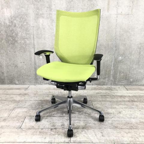 【中古】バロンチェア  オカムラ（okamura） 肘付ハイバックチェア